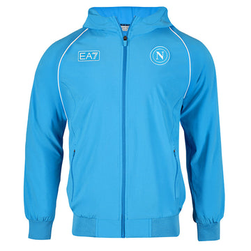 SSC Napoli Hooded Jacket Sky Blue 2025/26